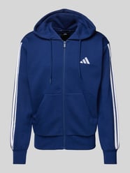 Sweatjacke mit Viskose-Anteil und Label-Stitching von ADIDAS SPORTSWEAR Blau - 7