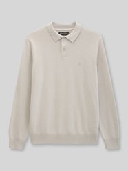 Sweter o kroju regular fit z mieszanki bawełny i żywej wełny od Marc O'Polo - 30