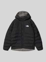 Kurtka pikowana z kapturem i logo od The North Face - 21