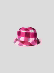 Bucket Hat mit Vichy-Karo von MSGM Rot - 33