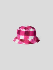 Bucket Hat mit Vichy-Karo von MSGM Rot - 20