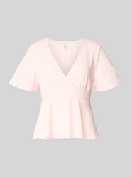 regular fit blouse in wikkellook model 'PELLY' van ONLY Fuchsia - 24