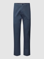 Chino mit Strukturmuster Modell 'DENTON' von Tommy Hilfiger Blau - 35