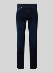 Regular Fit Jeans im 5-Pocket-Design von bugatti Blau - 45