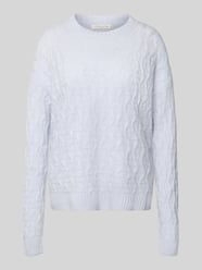 Gebreide pullover van kasjmier met ronde hals van Christian Berg Woman - 40