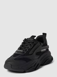 Sneakersy z detalami z logo model ‘POSSESSION’ od Steve Madden Czarny - 39