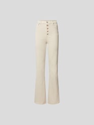High Rise Jeans im Flared Cut von Boyish Weiß - 4