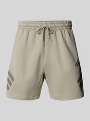 Sweatshorts mit elastischem Bund von ADIDAS SPORTSWEAR Beige - 32