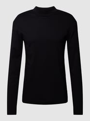 Longsleeve mit Turtleneck Modell 'Moritz' von Drykorn Schwarz - 14