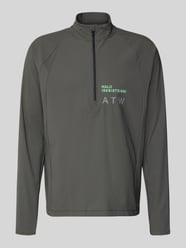 Functioneel shirt met opstaande kraag en ritssluiting model 'AIR' van HALO - 24