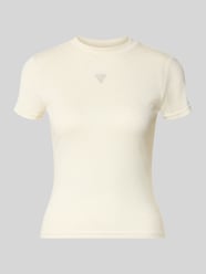 T-shirt z mieszanka wiskozy model 'LICIA' od GUESS - 32