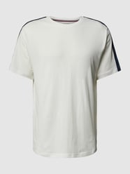 T-Shirt mit Rundhalsausschnitt von Tommy Hilfiger Beige - 40