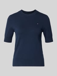Sweter z dzianiny o kroju regular fit z mieszanki bawełny od Tommy Hilfiger - 3