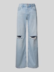 Wide leg jeans van een mix van katoen en lyocell, model 'MIA' van Tommy Jeans - 9