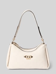Torba na ramię z materiału skóropodobnego z detalem z logo model 'Anise' od GUESS - 25