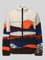 Teddyjacke mit Landschafts-Motivprint von ONLY & SONS - 20