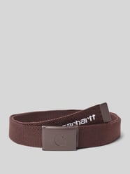 Riem met logostitching, model 'Tonal' van Carhartt Work In Progress Bordeaux - 18