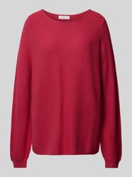 Gebreide pullover met ronde hals van Christian Berg Woman Fuchsia - 36