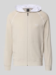 Regular Fit Sweatjacke aus Baumwoll-Mix von BOSS - 7