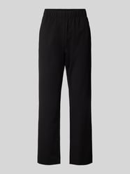 Regular Fit Stoffhose mit elastischem Bund Modell 'ELFO' von Weekend Max Mara Schwarz - 3