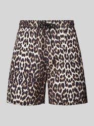 Badehose mit Kordelzug und Gesäßtasche von REVIEW Beige - 12