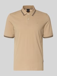 koszulka polo o kroju regular fit z wyhaftowanym logo od bugatti - 16