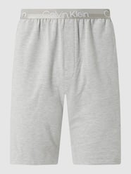 Sweatshorts met logo in band van Calvin Klein Underwear Grijs - 12