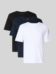 T-shirt met ronde hals in een set van 3 van JACK & JONES - 38