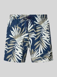 Badehose mit Allover-Muster Modell 'PIRANHA' von BOSS Beige - 13