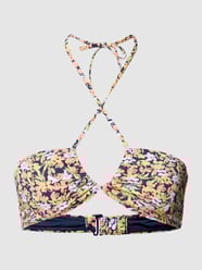 Bikinitop met halter, model 'BEACH CLASSICS FASHION' van Roxy Blauw / turquoise - 3