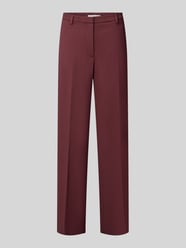 Spodnie rozszerzane o kroju regular fit z mieszanki wiskozy od Jake*s Collection - 9