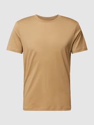 T-shirt in effen design van Esprit Wit - 21