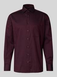 Modern Fit Business-Hemd mit Kentkragen von ETERNA REGULAR FIT Bordeaux - 27