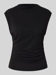 T-Shirt mit Raffungen Modell 'LYSA' von YAS - 42