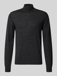 Regular Fit Rollkragenpullover aus reiner Wolle von Jake*s Studio Men - 4