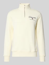 Sweatshirt mit Stehkragen und Reißverschluss von GANT - 4