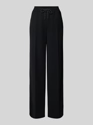 Spodnie z szeroką nogawką i wpuszczanymi kieszeniami od Marc Cain - 19