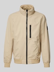 Regular Fit Funktionsjacke aus Stretch-Material von Tom Tailor Beige - 5