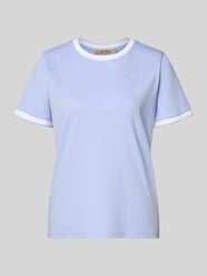 T-shirt z detalem z logo model 'Molina' od MOS MOSH - 15