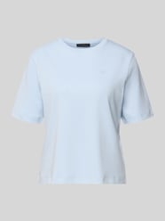 T-shirt z wyhaftowanym logo model 'SVEHA' od Oui - 12