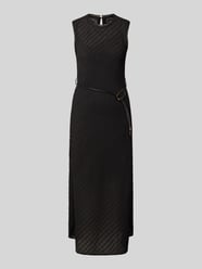 Maxikleid mit Gürtel Modell 'BAGGY' von MANGO - 48