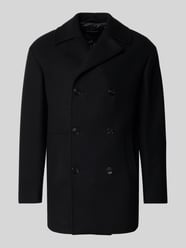 Lange jas van wolmix, model 'BURNLEY' van Matinique - 38