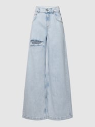 Jeans im Destroyed-Look Modell 'Dominik' von Mango Blau - 10