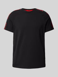 T-Shirt mit Label-Details Modell 'Sporty' von HUGO Schwarz - 18