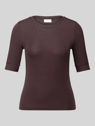 Regular Fit T-Shirt aus Lyocell-Mix von Jake*s Collection - 11