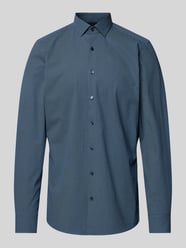 Slim Fit Business-Hemd mit Kentkragen von OLYMP Level Five Blau - 9