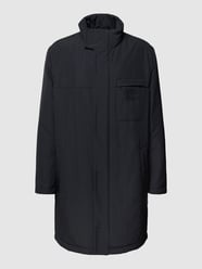 Mantel mit Stehkragen Modell 'Mio' von HUGO Schwarz - 14
