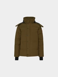 Parka mit Label-Detail von Canada Goose Grün - 37