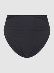 High Waist Bikini-Hose mit Logo  von Wolford Grau / Schwarz - 12