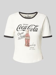 Regular fit T-Shirt met Coca Cola®-print, model 'COCA COLA LIFE' van Only - 6